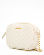 Bolsa Reisen Transversal Pequena Matelasse Floater Off White
