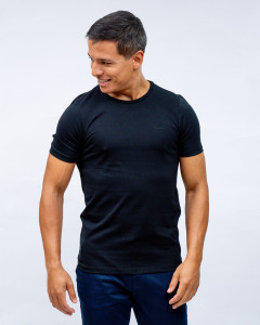 Camiseta Básica Algodão Reisen Preta