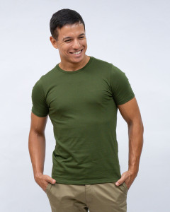 Camiseta Básica Algodão Reisen Verde