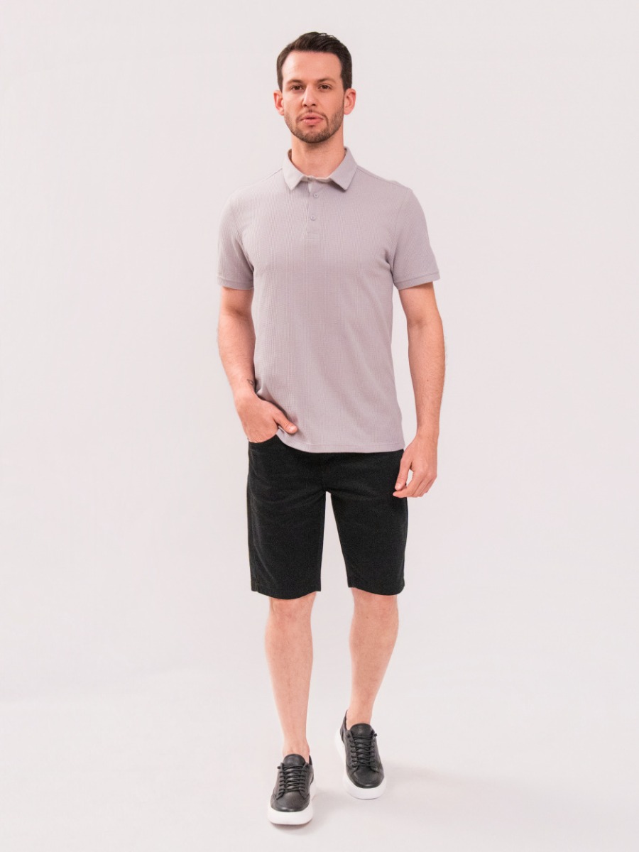 Bermuda Reisen Bolso Faca Slim Preto