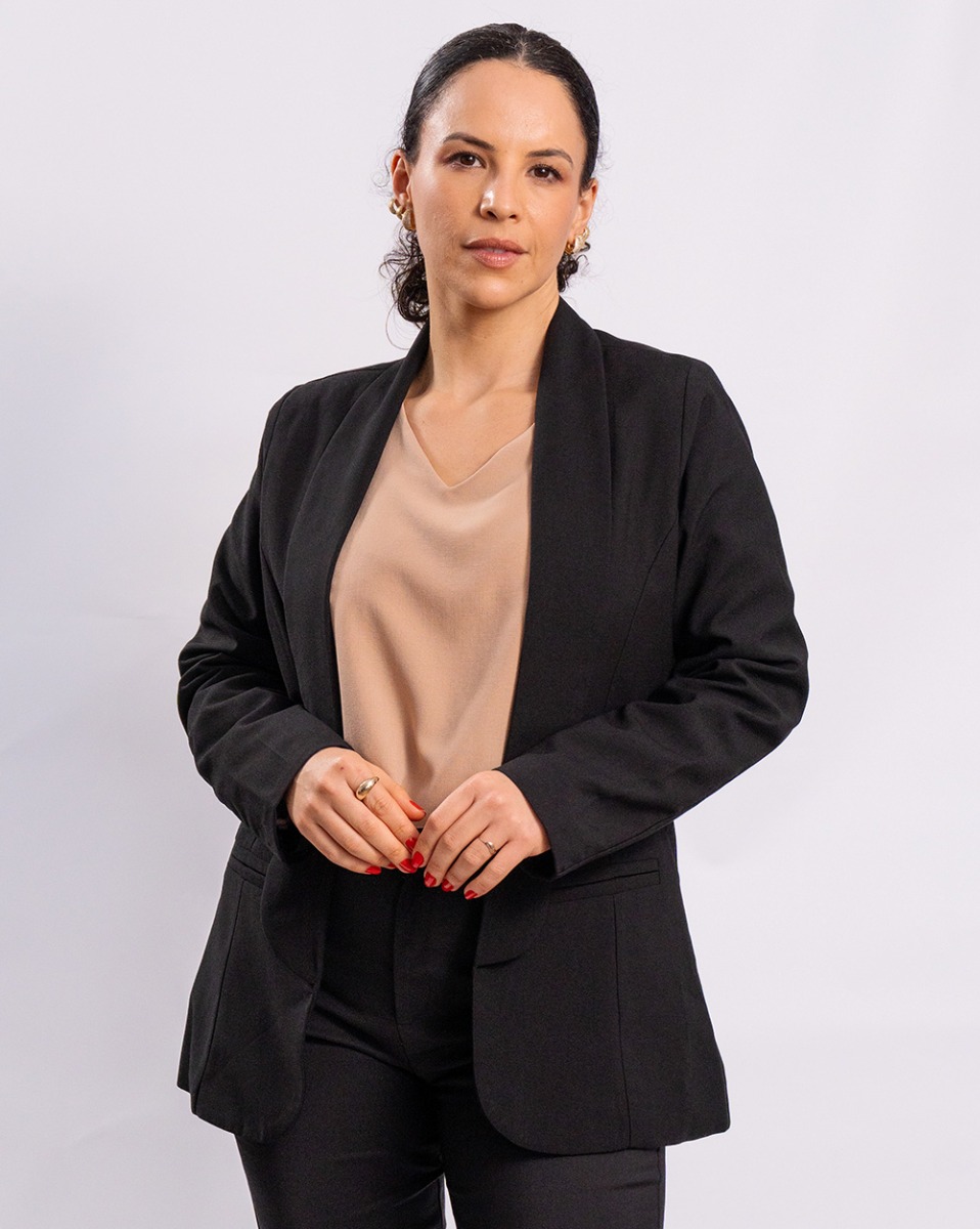 Blazer Reisen Slim Preto