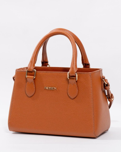 Bolsa Reisen Tote Média Estruturada Floater Caramelo