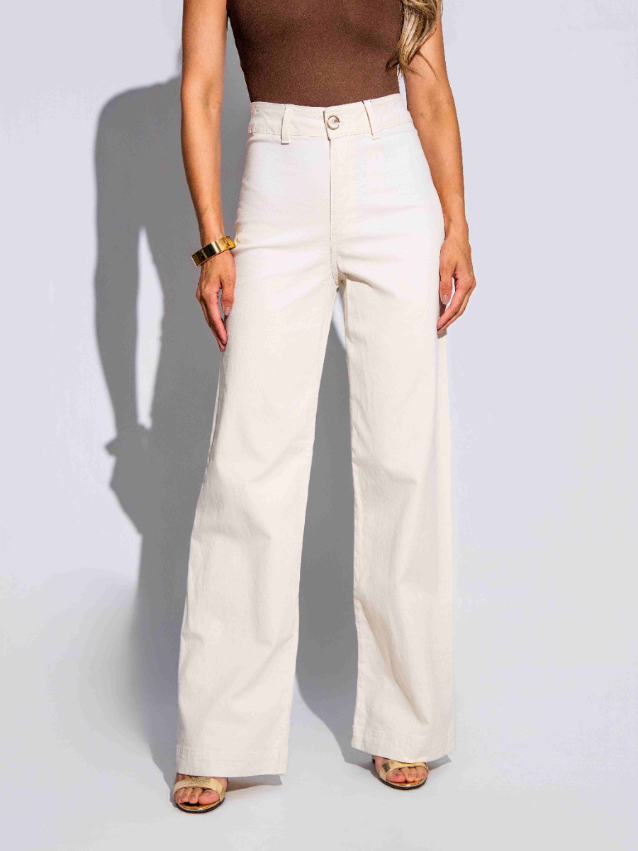 Cal&ccedil;a Reisen Wide Leg Arei