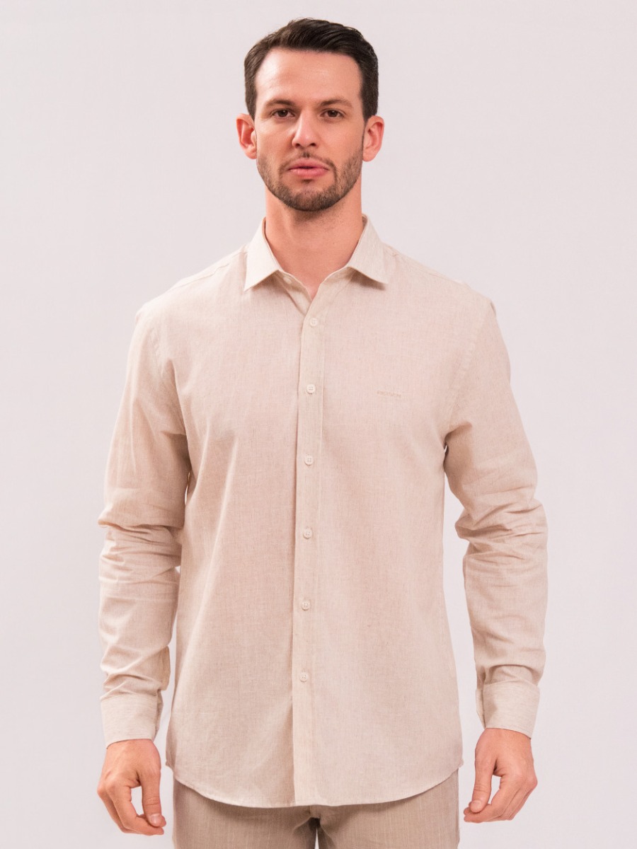 Camisa Reisen Manga Longa Linho
