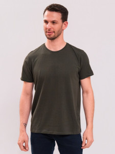 Camiseta Reisen Algodão Peruano Verde Militar