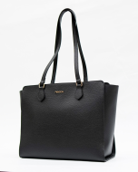 Bolsa Shopping Grande Zíper Traseiro Floater Preto