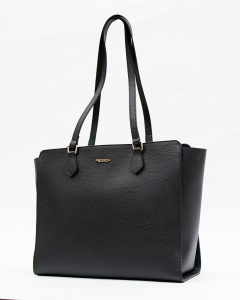 Bolsa Shopping Grande Zíper Traseiro Floater Preto
