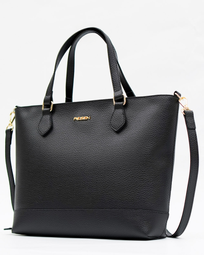 Bolsa Reisen Tote Grande Com Zíper Traseiro Floater Preto