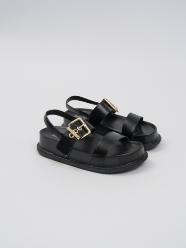 Papete Feminina Preta com Solado EVA Expandido Reisen