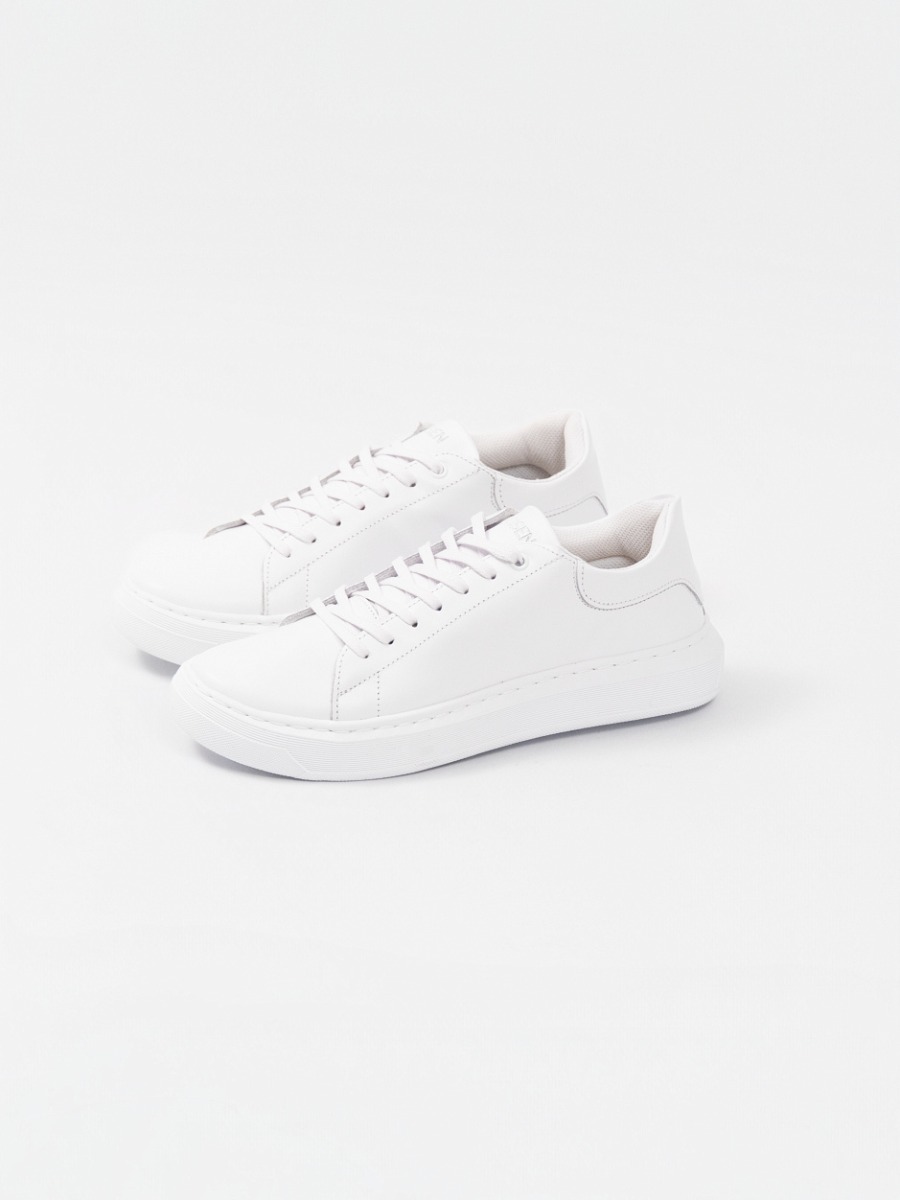 Sapatênis Reisen Básico Liso Branco